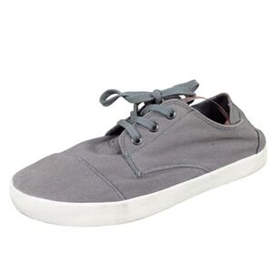 TOMS Paseo Men Casual Sneaker Size 8.5 Everyday Walking Gray Fabric